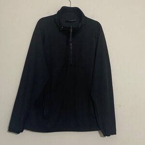Storm Men's Black Lightweight Quarter-Zip Jacket XL/ TG outdoor hiking camp